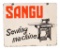 Sangu Sewing Machine DS Porcelain Sign