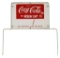 Enjoy Coca-Cola with Reseal Caps Tin Rack Sign