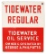 Tidewater Regular Porcelain Pump Plate