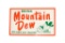 Drink Mountain Dew w/Logo Tin Sign