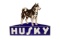 Husky Dog Porcelain Sign