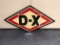 Porcelain D-X Gas Station Sign