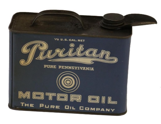 Puritan Motor Oil Half Gallon Oil Can
