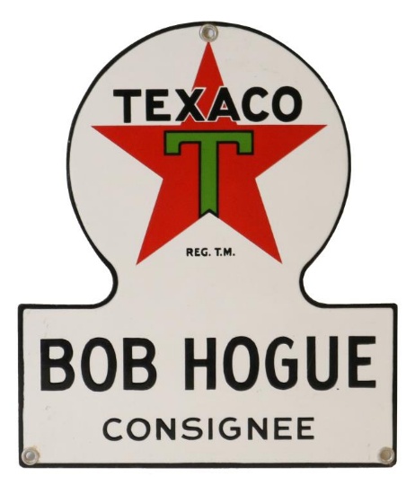 Texaco (Black-T) Star Consignee PPP Keyhole Sign