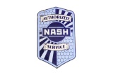 Nash Authorized Service Fish Scale Logo DSP Sign