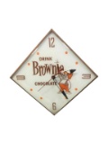 Drink Brownie Chocolate Lighted Pam Clock