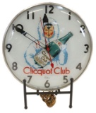 Clicquot Club Pale and Dry Telechron Clock