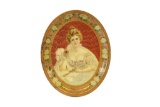 1903 Coca-Cola Serving Tray with Victorian Woman