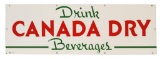 Drink Canada Dry Beverages Porcelain Sign