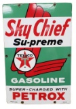 Porcelain Texaco Sky-Chief Supreme Petrox Sign