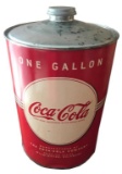 1930's Cone Top Coca-Cola 1 Gallon Syrup Can