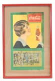 Drink Coca-Cola Framed Advertisement