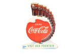 1954 Drink Coca-Cola Glass 3-D 