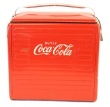 Buvez Coca-Cola Embossed Metal Cooler