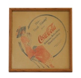 1912-1913 Coca-Cola Girl & Arrow Napkin