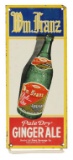 Wm Franz Pale Dry Ginger Ale w/Bottle Tin Sign