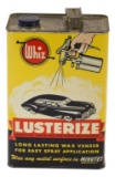 Whiz Lusterize Advertising Can