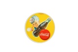 Coca-Cola 1947 Sprite Boy & Bottle Tin Sign