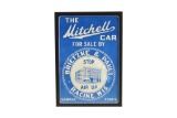 The Mitchell Car w/Nice Graphics Tin Embossed Sign