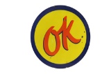 Chevrolet OK Porcelain Sign