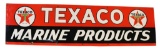 Texaco Marine Products Porcelain Sign