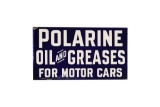 Polarine Oil & Greases For Motor Cars Porcelain Sign