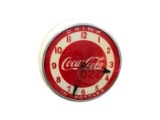 Drink Coca-Cola in Bottles Plastic Lighted Clock
