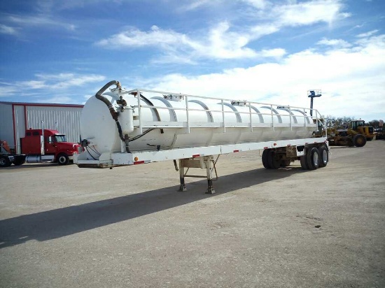 2013 Shop Built Vacuum Tank Trailer