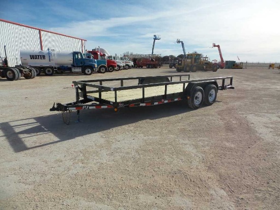 2018 PJ 20Ft Utility Trailer