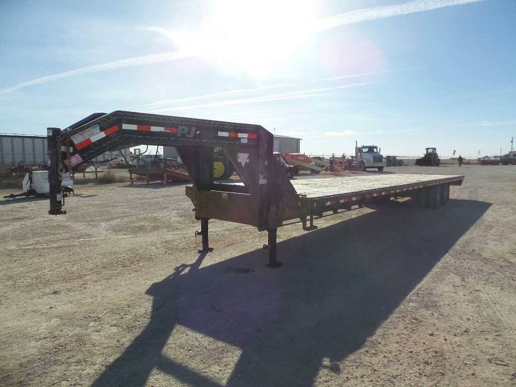 2012 Pj 40ft Gooseneck Trailer Commercial Trucks Commercial Truck Trailers Gooseneck Trailers Online Auctions Proxibid