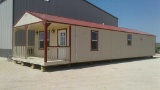 48' x 16' Red Portable Cabin