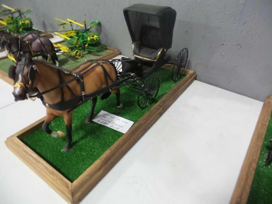 Hand Made Horse Buggy Model