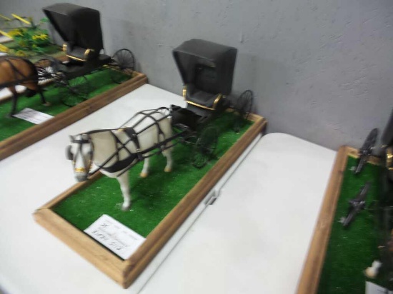 Hand Made Horse Buggy Model