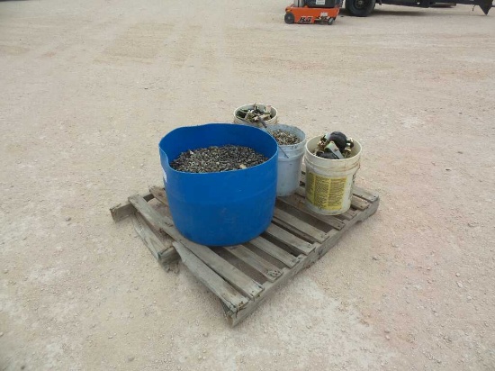 Buckets of Bolts, Chain Links and Hooks