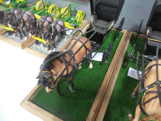Hand Made Horse Buggy Model