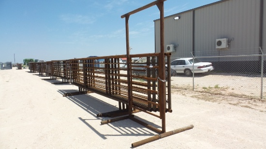 (6) Fence Panels with Gate