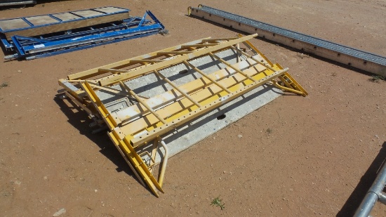 Scaffolding Platform with Side Rails