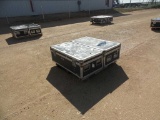 (2) Foam Padded Storage Boxes
