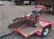 2010 Barreto Walk behind trencher with trailer