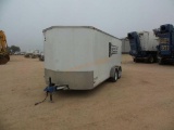 2012 Covered Wagon Trailers 16Ft Enclosed Trailer