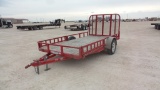 2008 PJ 12FT Utility Trailer