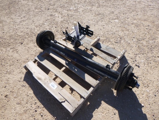Utility Trailer Axle, Transmission Adapter Assembly