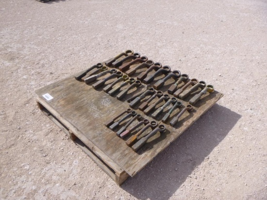 Pallet of different Sizes of Hammer Wrenches