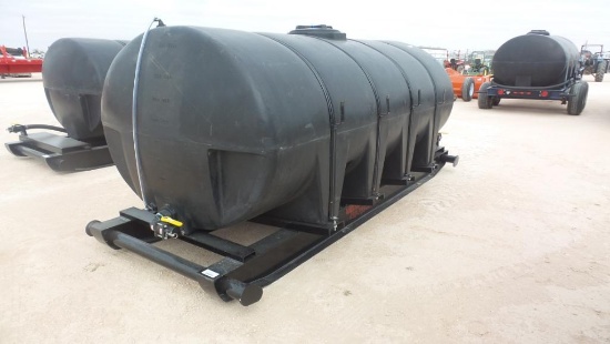 1610 Gallon Water Tank on Skid