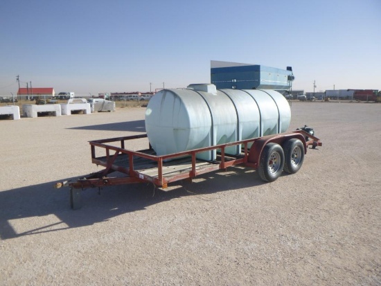 Shop Made 16FT Utility Trailer w/Water Tank