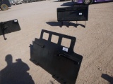 Utility Skid Steer Receiver Hitch Attachment