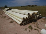 (40) Joints Yellomine 8'' PVC Pipe