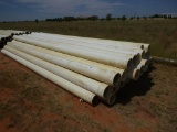 (40) Joints Yellomine 8'' PVC Pipe