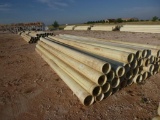 (40) Joints of Yellomine 8'' PVC Pipe