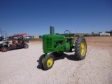 1952 Model A John Deere Tractor